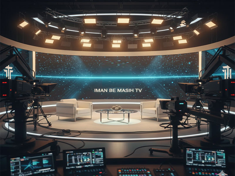 Iman be Masih TV Studio